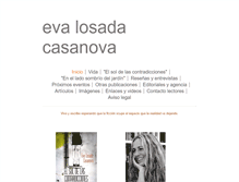 Tablet Screenshot of evalosada.com